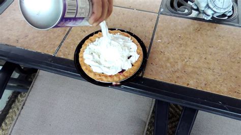 Step 2: Gently fold in whipped topping and stir until combined. . Rough cream pie